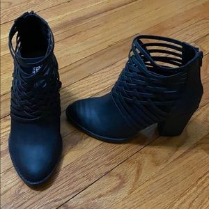 Black booties